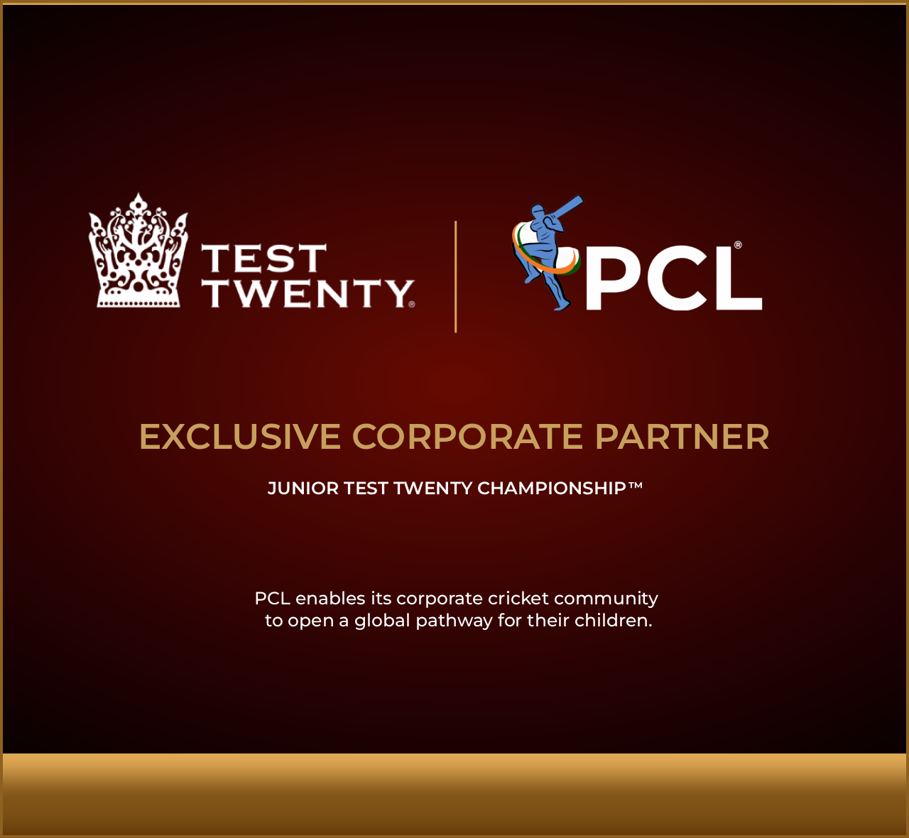 Test Twenty and PCL Partnership Banner