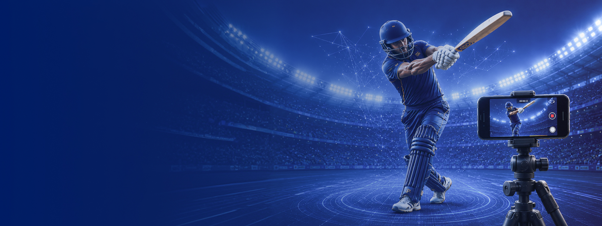 UPLOAD YOUR CRICKET VIDEO. EARN YOUR AI RANKING.